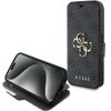 Guess GUBKP15L4GMGGR iPhone 15 Pro 6.1szary/grey book 4G Metal Logo